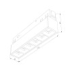 Slim Magnetic Трековый светильник 6W 4000K Artas чёрный/золото 85101/01 85101/01 фото 11 &mdash; Multielectrika