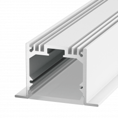 Алюминиевый профиль DesignLed LE.4932-W-R, 2500 мм, белый &mdash; Multielectrika