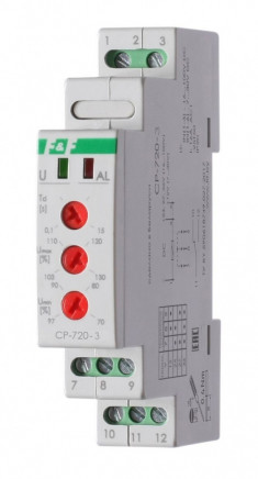 Реле напряжения (Однофазный-DC / Ампер-16 / Контакт-1NO/NC) CP-720-3 &mdash; Multielectrika