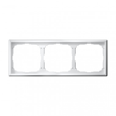 Рамка на 3 поста Systeme Electric ArtGallery универсальная, белый — Multielectrika