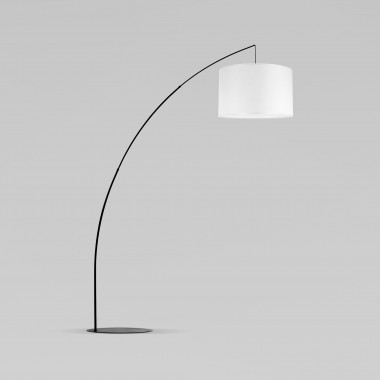 Напольный светильник с тканевым абажуром 3060 Moby White — Multielectrika
