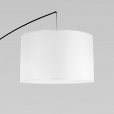 Напольный светильник с тканевым абажуром 3060 Moby White &mdash; Multielectrika
