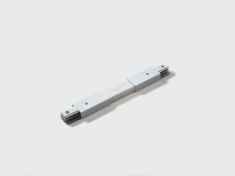 CN2-WH-FLEX Коннектор гибкий для трековых систем, белый &mdash; Multielectrika