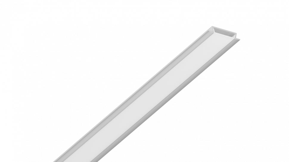 Комплект RC-3006, профиль для всех двухрядных лент встраиваемый 2м фото 1 — Multielectrika