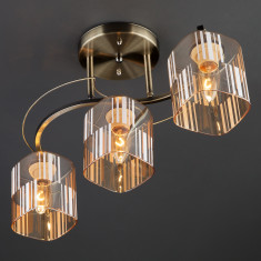 Потолочный светильник 30124/3 античная бронза &mdash; Multielectrika