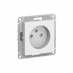 Розетка силовая Systeme Electric AtlasDesign без заземления, со шторками, 16А, лотос &mdash; Multielectrika