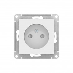 Розетка силовая Systeme Electric AtlasDesign без заземления, со шторками, 16А, лотос &mdash; Multielectrika