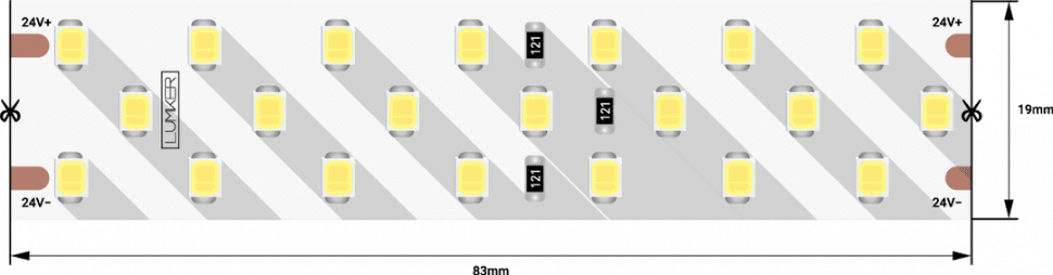 Лента светодиодная DesignLed DSG2252 000530 фото 1 — Multielectrika