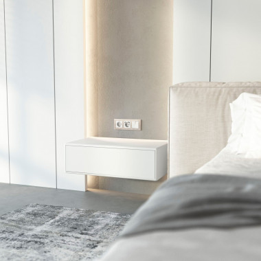 Накладка для розетки USB (Hammer белый) W1279501 &mdash; Multielectrika