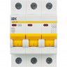 Автоматический выключатель ВА47-29 3Р 63А 4,5кА характеристика С IEK MVA20-3-063-C