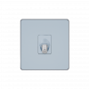Systeme Infinity, Розетка телевизионная TV/FM/SAT 5-2400MГц, FSE001198, Стальное небо фото 1 &mdash; Multielectrika