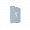 Systeme Infinity, Розетка телевизионная TV/FM/SAT 5-2400MГц, FSE001198, Стальное небо фото 2 &mdash; Multielectrika