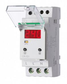 Реле напряжения (Однофазный-АС / Ампер-30 / Контакт-1NO) CP-721 &mdash; Multielectrika