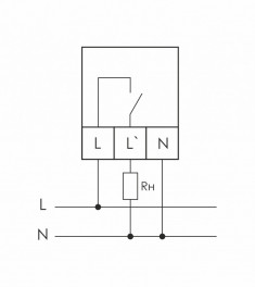 Реле напряжения (Однофазный-АС / Ампер-30 / Контакт-1NO) CP-721 &mdash; Multielectrika