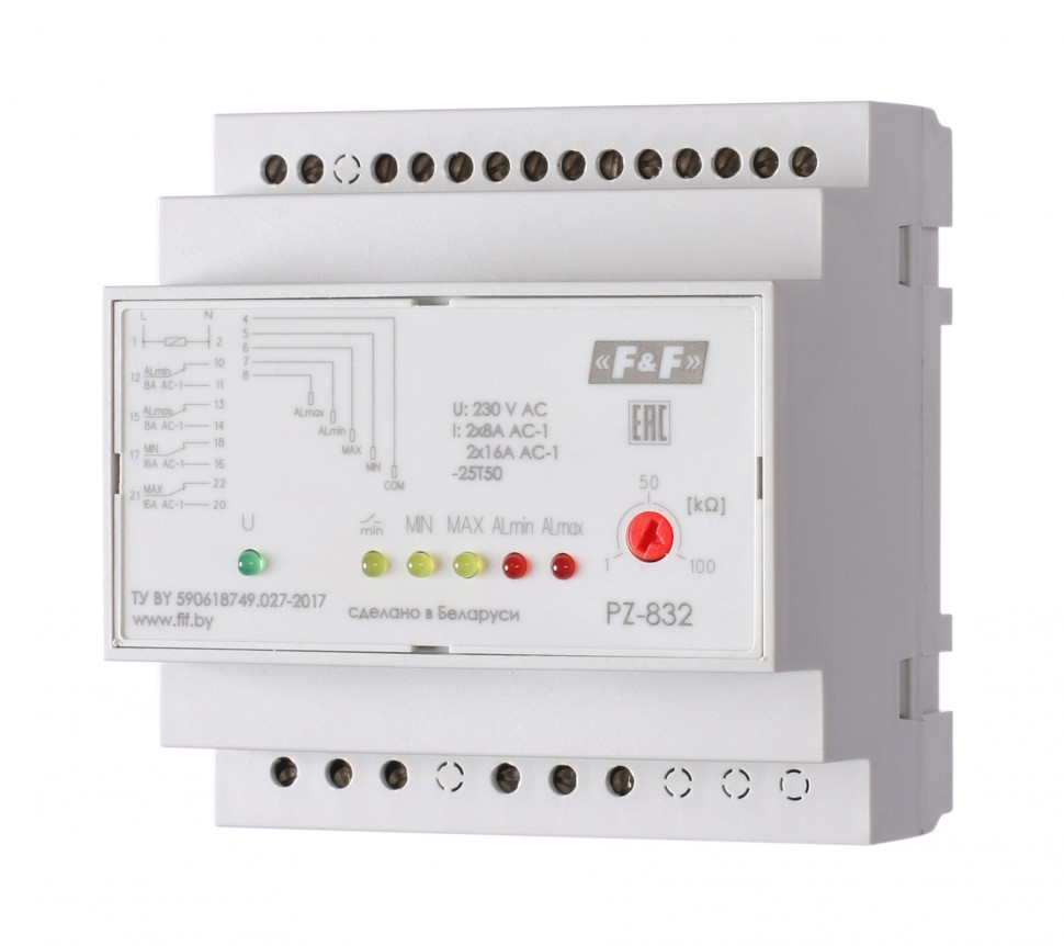 Реле уровня жидкости PZ-832 фото 1 — Multielectrika