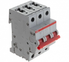 Рубильник 3-полюсный ABB SD203/32 рычаг красный 2CDD283101R0032 &mdash; Multielectrika