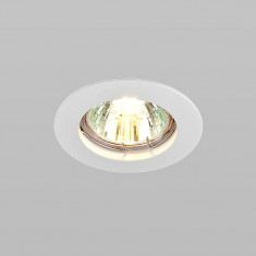 Светильник встраиваемый белый 863 MR16 WH белый &mdash; Multielectrika