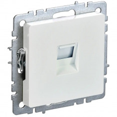 Розетка компьютерная RJ45 кат.6 IEK Brite РК11-БрЖ жемчуг &mdash; Multielectrika