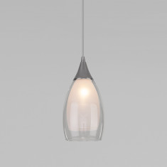 Подвесной светильник со стеклянным плафоном 50085/1 хром &mdash; Multielectrika