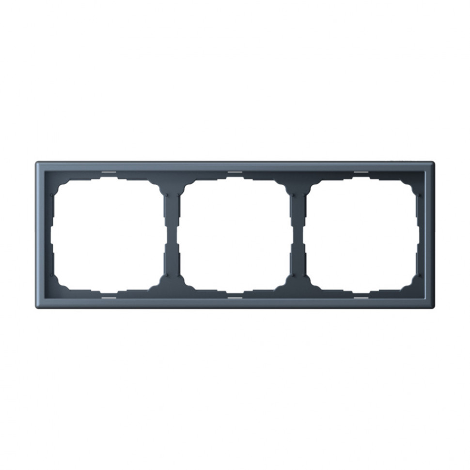 Рамка на 3 поста Systeme Electric ArtGallery универсальная, грифель фото 1 — Multielectrika