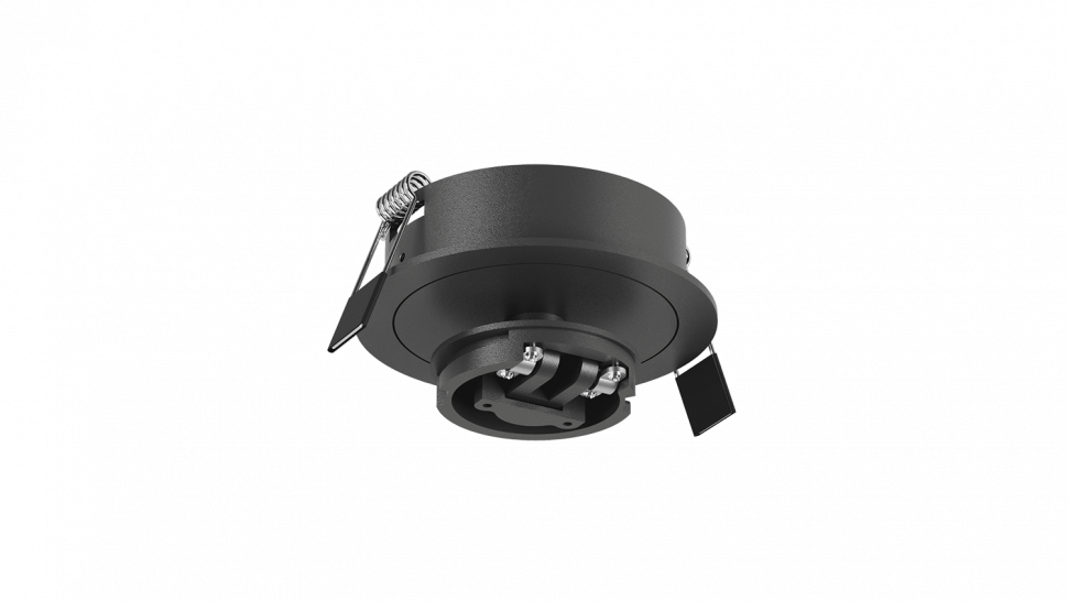 MINI-VL-M4-BL Сменное крепление M4 для светильников VILLY встраиваемое. Черное фото 1 — Multielectrika