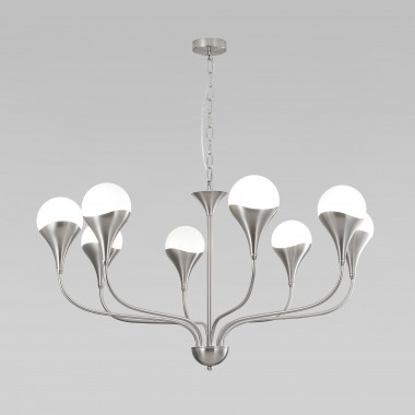 Умный подвесной светильник  Calyx 60169/8 никель 60169/8 никель — Multielectrika