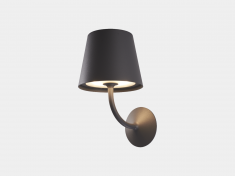 W-17910-7-GR-WW, светильник настенный уличный, IP65, серый, 7Вт, 3000К &mdash; Multielectrika