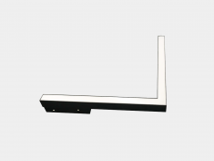 SY-LINK-AN-BL-24-NW, светильник угловой линейный, черный, 24Вт, 48В, 4000К &mdash; Multielectrika