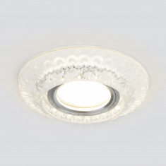 Встраиваемый точечный светильник с LED подсветкой 7247 MR16 CL прозрачный &mdash; Multielectrika