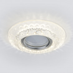 Встраиваемый точечный светильник с LED подсветкой 7247 MR16 CL прозрачный &mdash; Multielectrika