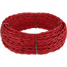 W6452248/ Ретро кабель витой 2х1,5 (красный) под заказ 20 м W6452248