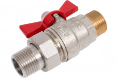 Шаровой кран VALTEC BASE с полусгоном 1/2 нар.-нар. VT.226.N.04 &mdash; Multielectrika