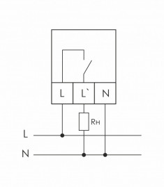 Реле напряжения (Однофазный-АС / Ампер-40 / Контакт-1NO) CP-721-3 &mdash; Multielectrika