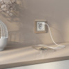 Рамка из поликарбоната на 1 пост Stream шампань W0012111 фото 3 &mdash; Multielectrika