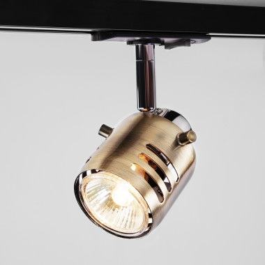 Трековый светильник 20076/4 хром / античная бронза — Multielectrika