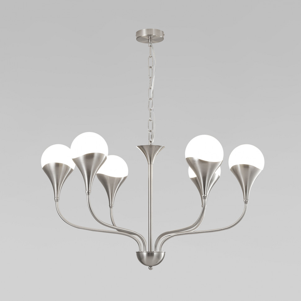 Умный подвесной светильник Calyx 60169/6 никель 60169/6 никель фото 1 — Multielectrika