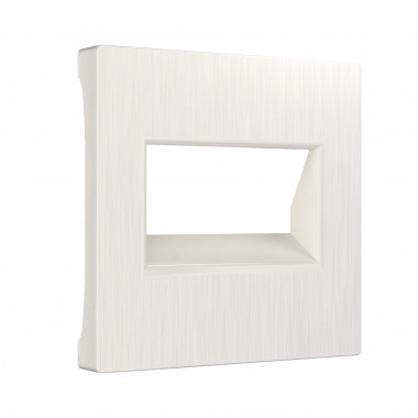 Накладка для двойной розетки Еthernet RJ-45 (перламутровый рифленый) W1191113 — Multielectrika