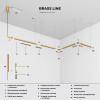 Подвесной комплект для подключения трековой системы освещения к питанию латунь (боковой) 85009/00 система Лайн 85009/00 фото 25 &mdash; Multielectrika
