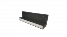 SY-LINK-FLMT-BL-12-NW, светильник-книжка матовый, черный, 12Вт, 4000К &mdash; Multielectrika