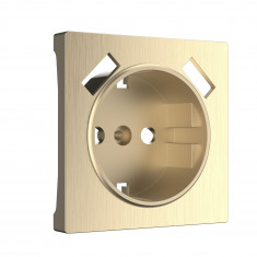 Накладка  для розетки USB (шампань рифленый) W1179510 &mdash; Multielectrika