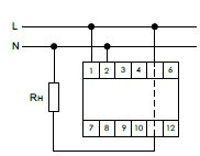 Указатель тока для однофазной сети (0,5-50 А, от 50 до 999 А с внешними трансформаторами тока) WT-1 &mdash; Multielectrika