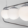 Подвесной светильник со стеклянными плафонами 50089/4 хром фото 10 — Multielectrika