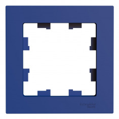 Рамка на 1 пост Systeme Electric AtlasDesign, аквамарин &mdash; Multielectrika