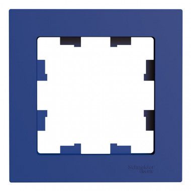 Рамка на 1 пост Systeme Electric AtlasDesign, аквамарин — Multielectrika