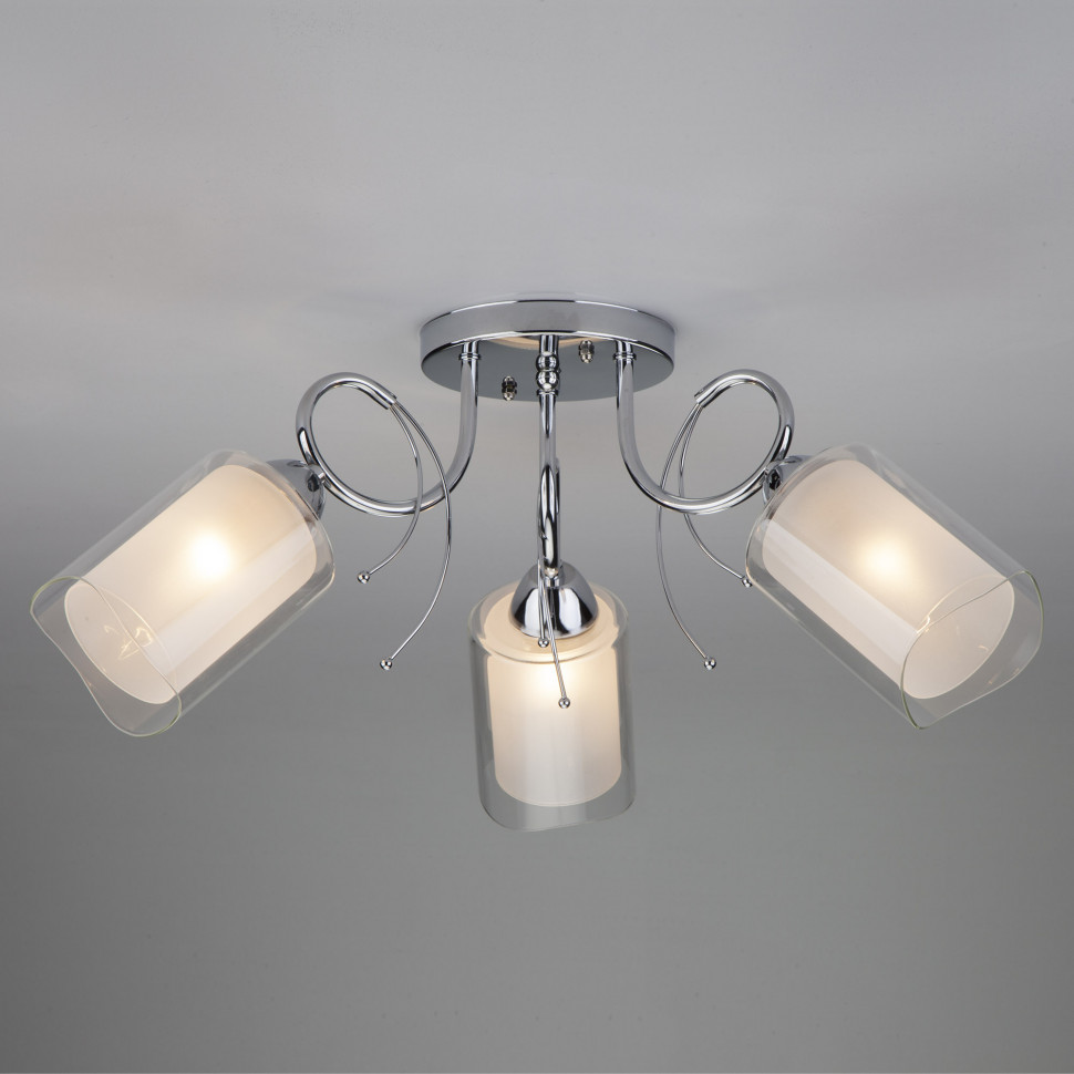 Потолочный светильник 30122/3 хром фото 1 — Multielectrika