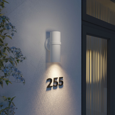 Светильник уличный настенный Grin 35000/D белый — Multielectrika