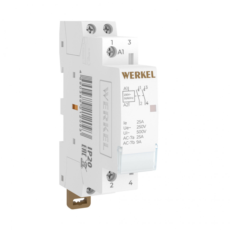 W941M25O/ Контактор модульный 25 A 2NO (1 мод.) W941M25O фото 1 &mdash; Multielectrika