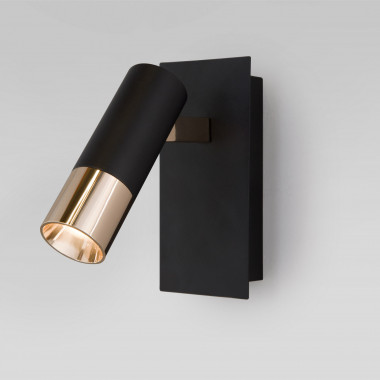 Настенный светодиодный светильник в стиле лофт 20142/1 LED черный/золото &mdash; Multielectrika