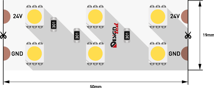 Лента светодиодная DesignLed DSG5120 000522 фото 1 — Multielectrika