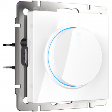 Диммер с подсветкой (белый) W1142101 — Multielectrika